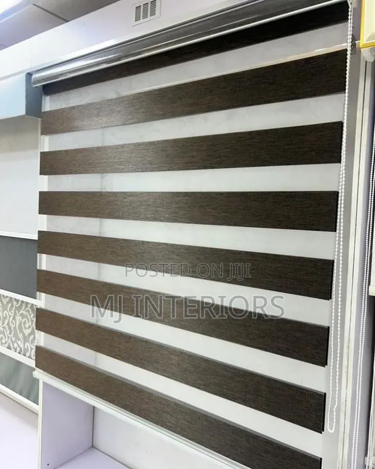 Durable Zebra Roller Blinds – Perfect for Homes Offices