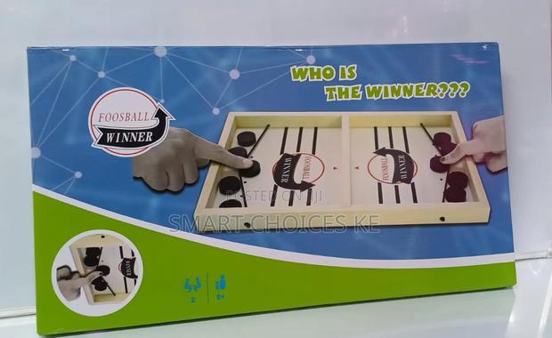 Foosball Game Size: Large 
 Wooden Material - thumbnail 2