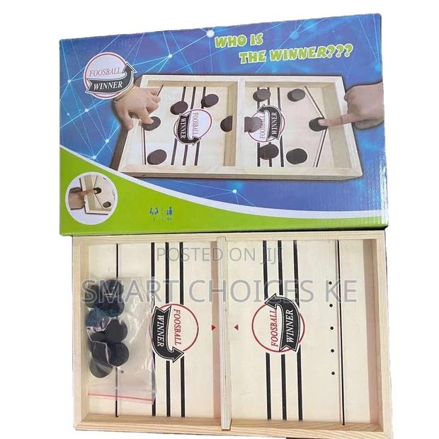 Foosball Game Size: Large 
 Wooden Material - main view