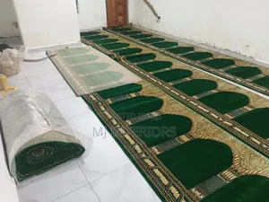 High-Quality Islamic Prayer Carpet – Mosque Masjid Use