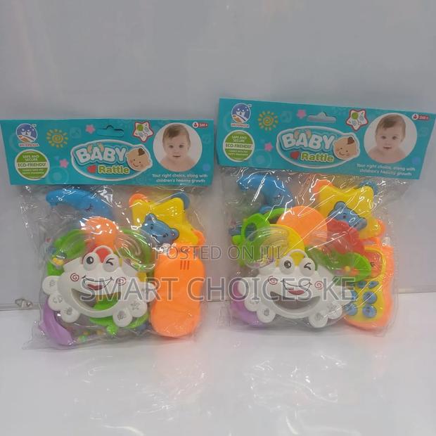 Coloured Baby Rattles - thumbnail 2