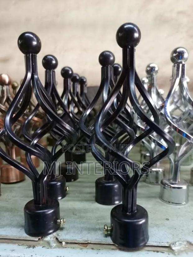 Decorative Curtain Rod Finishing Accessories