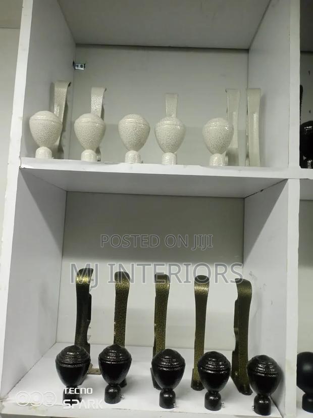 Heavy Gauge Rod Support Brackets
