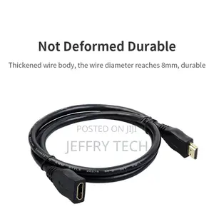 50cm Hdmi Cable Male to Female Converter Short Extension Cable Fire