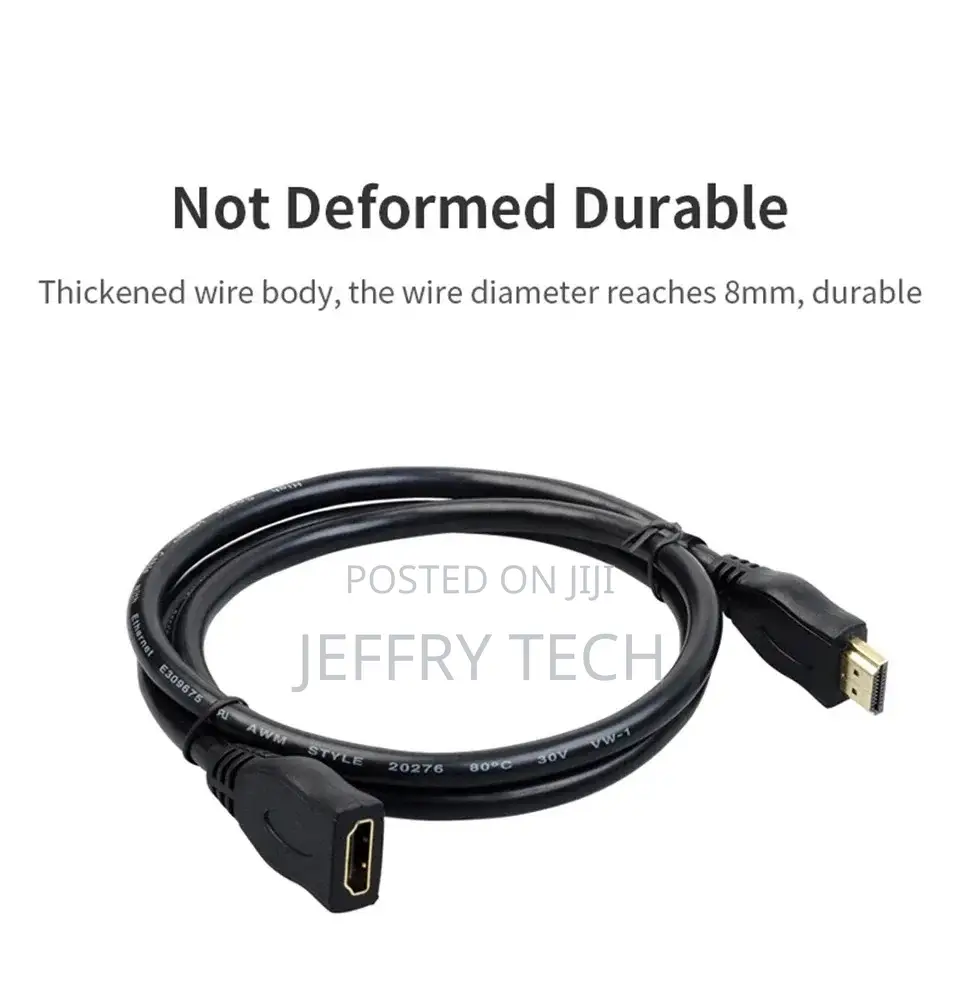50cm Hdmi Cable Male to Female Converter Short Extension Cable Fire