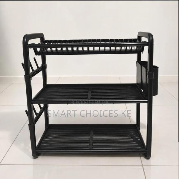 Aluminium 3 Tier Dish Rack - thumbnail 2