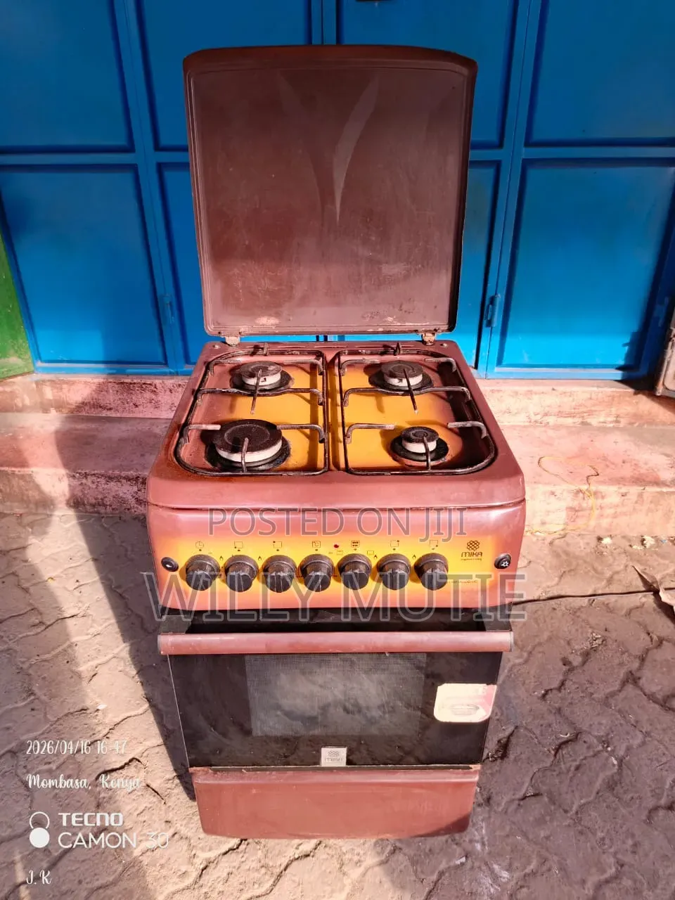 Gas Cooker Repair (Painting)