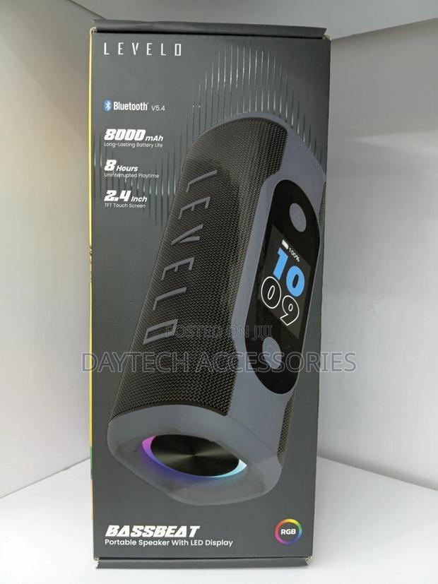 The Levelo Bassbeat Portable Speaker - Black