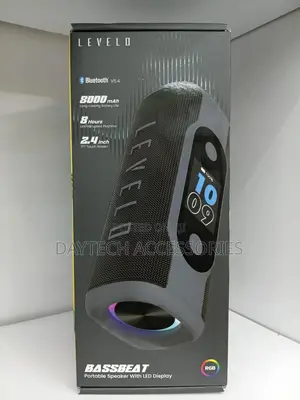 The Levelo Bassbeat Portable Speaker - Black