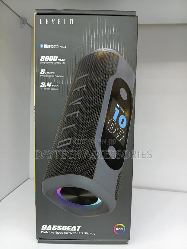 The Levelo Bassbeat Portable Speaker Has a Total Power Output of 30w