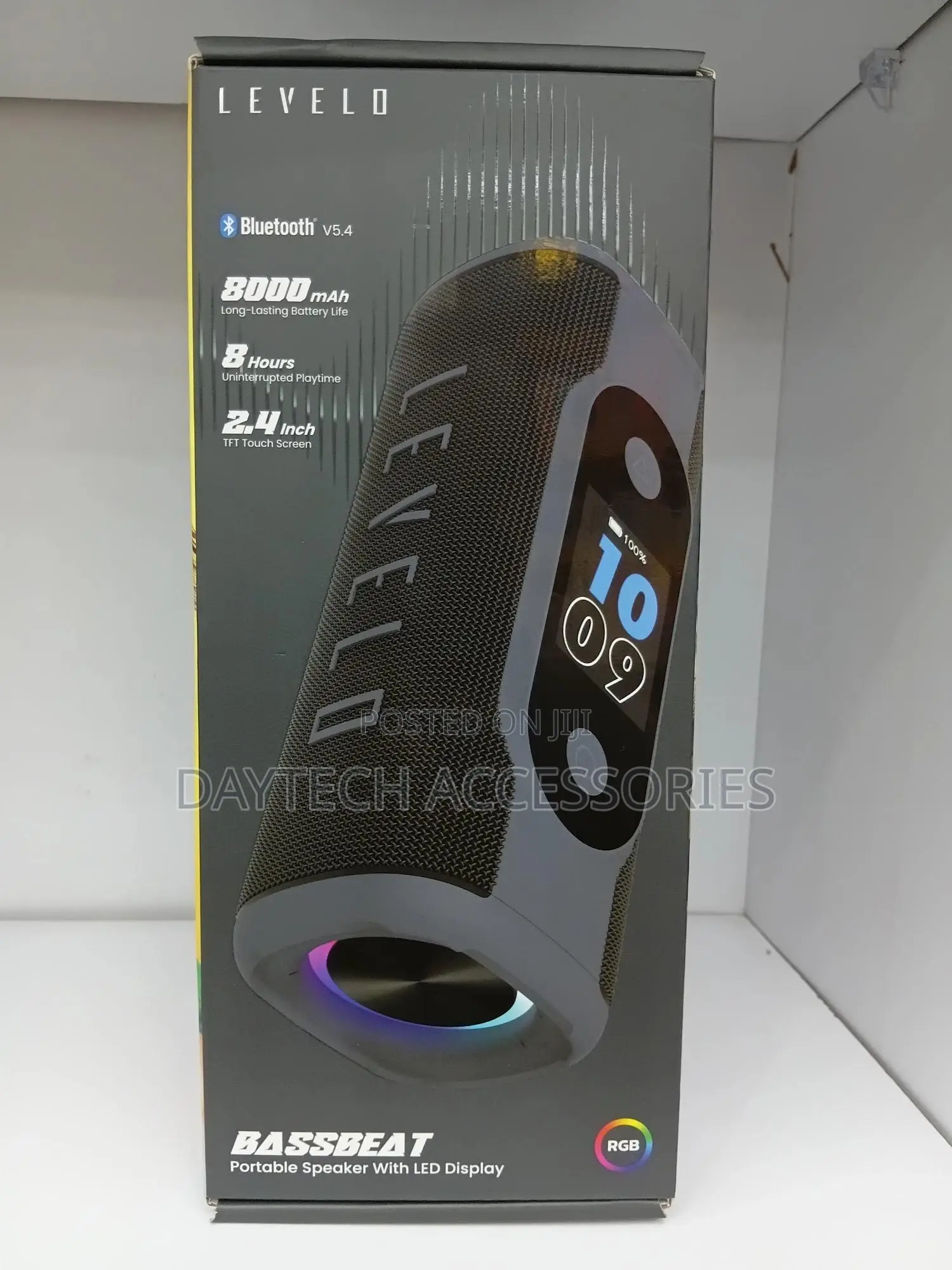 The Levelo Bassbeat Portable Speaker Has a Total Power Output of 30w