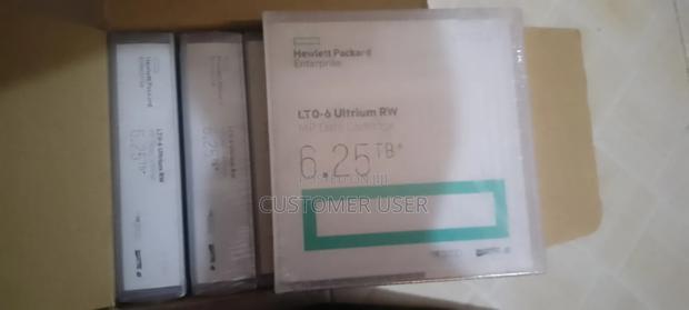 Hp (Hpe) Lto-6 Ultrium 6.25tb Re-writable (Rw) Data Tape