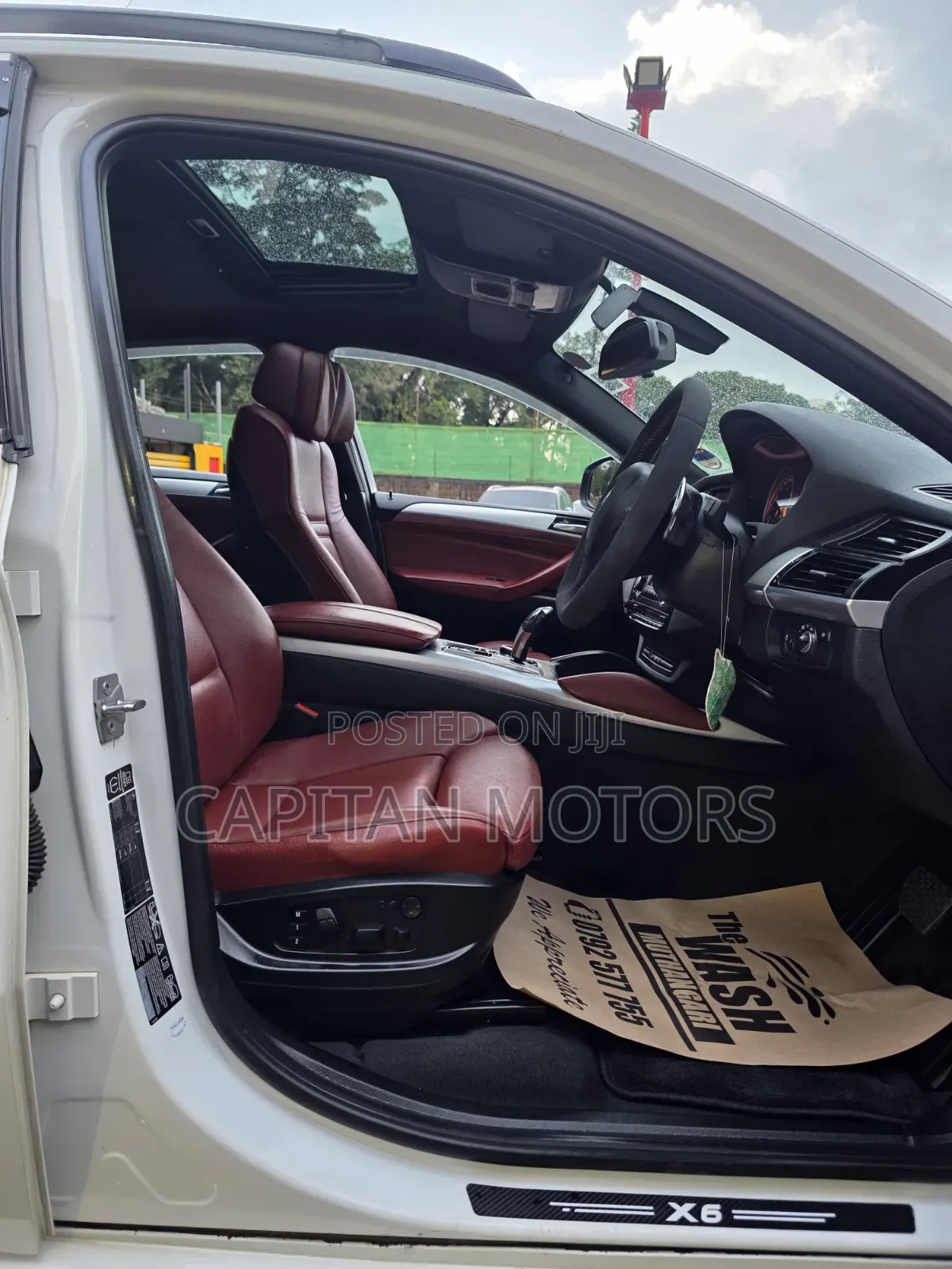 BMW X6 xDrive35i 4x4 Coupe (3.0L 6cyl 8A) 2012 White