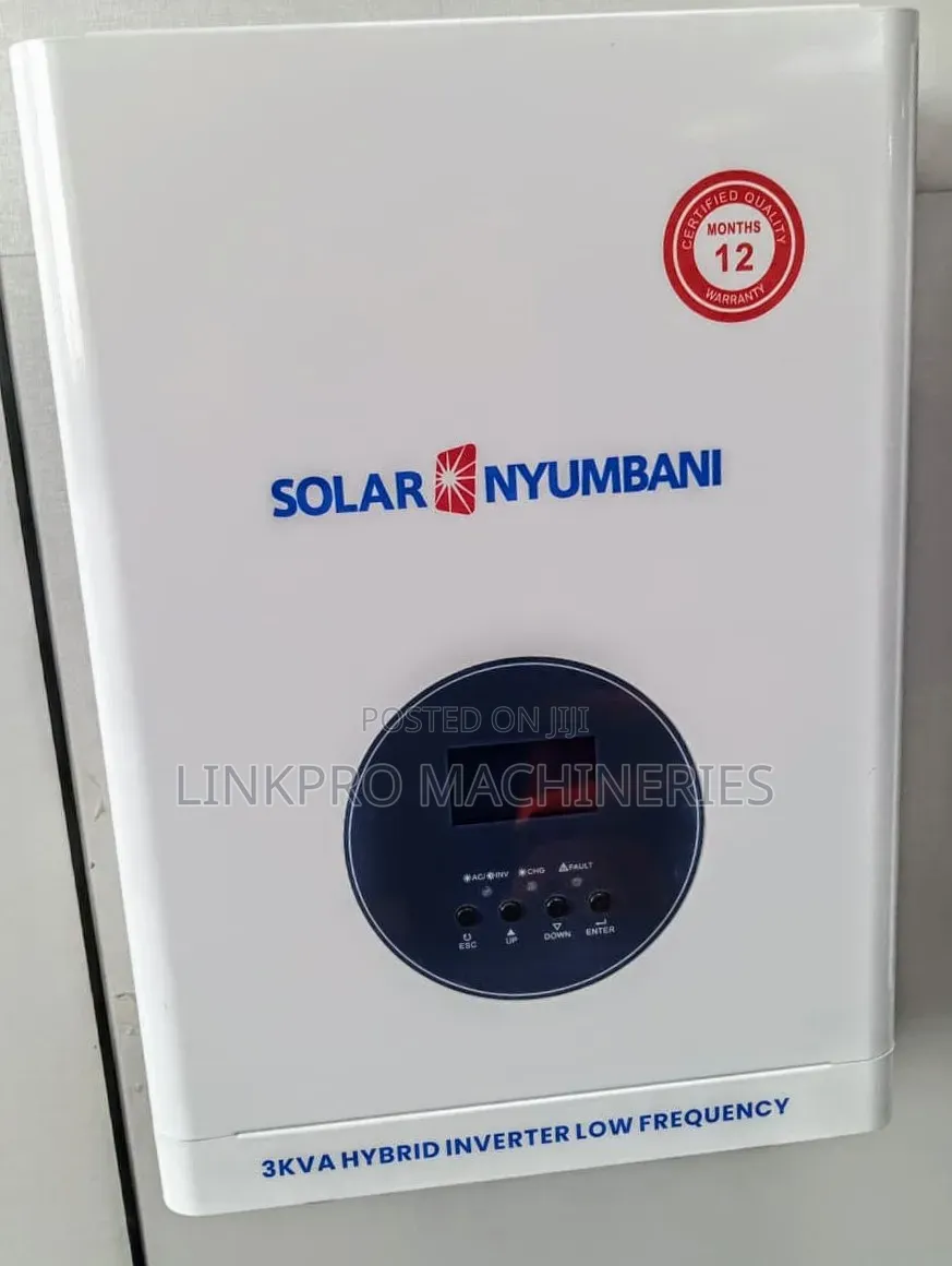 3 Kva Solar Nyumbani Hybrid Inverter 24 Volts