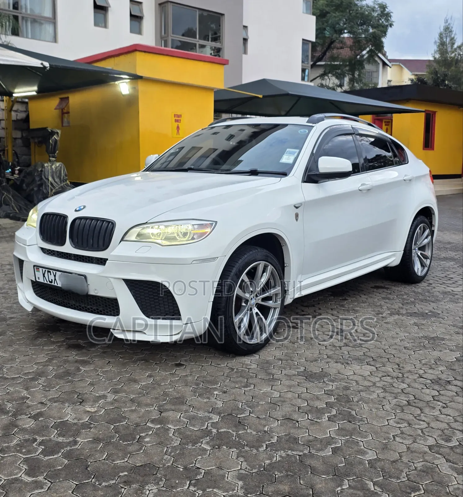 BMW X6 xDrive35i 4x4 Coupe (3.0L 6cyl 8A) 2012 White