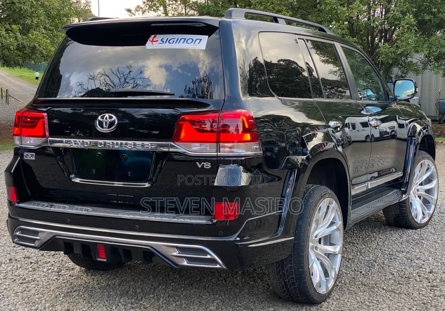 Toyota Land Cruiser 4.6 V8 ZX 2019 Black