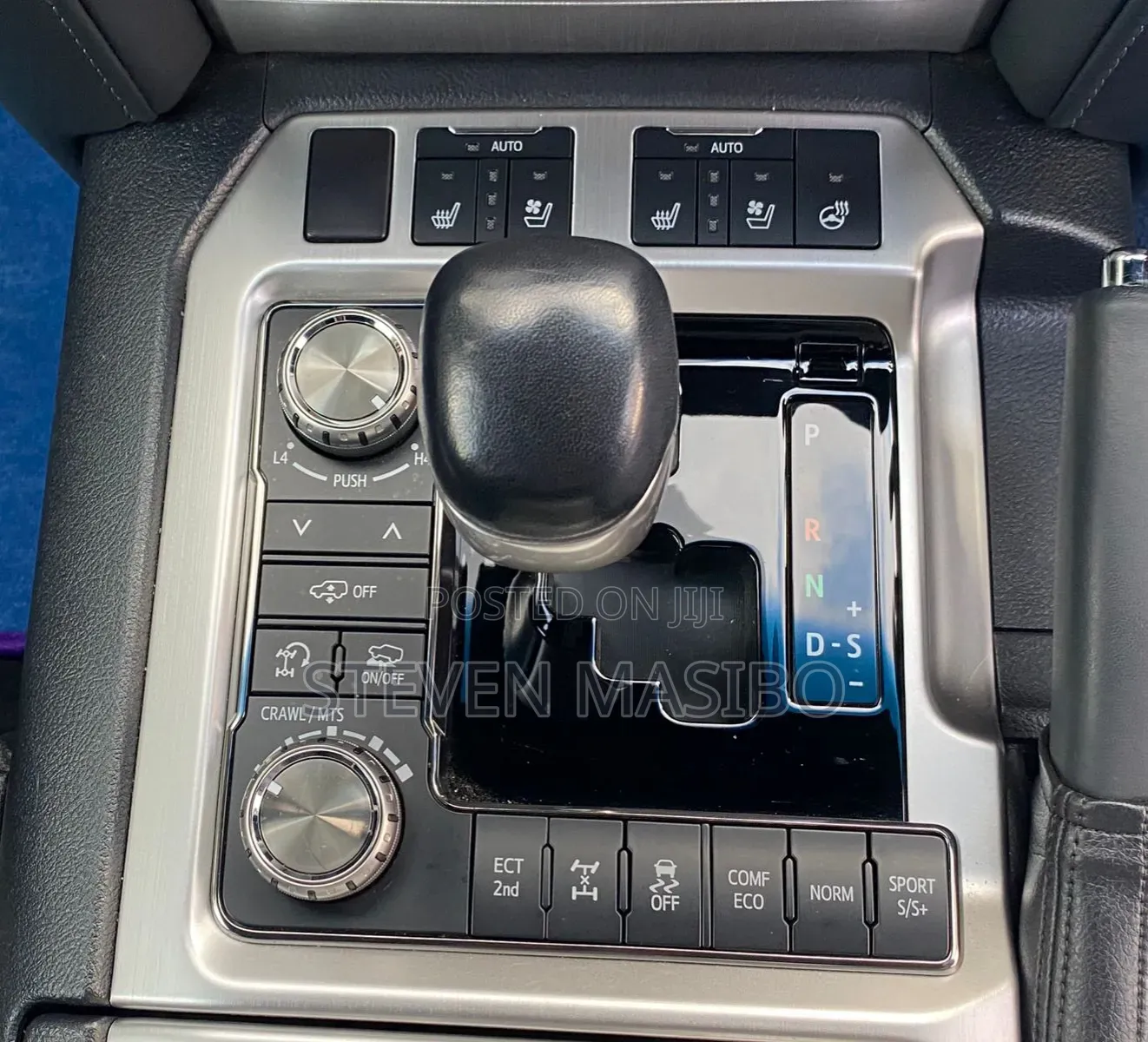 Toyota Land Cruiser 4.6 V8 ZX 2019 Black