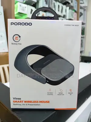 Porodo Bluetooth Detachable Air Mouse - Gray