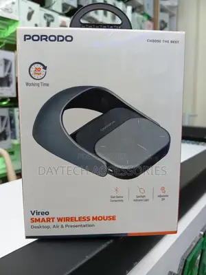 Porodo Bluetooth Detachable Air Mouse - Gray