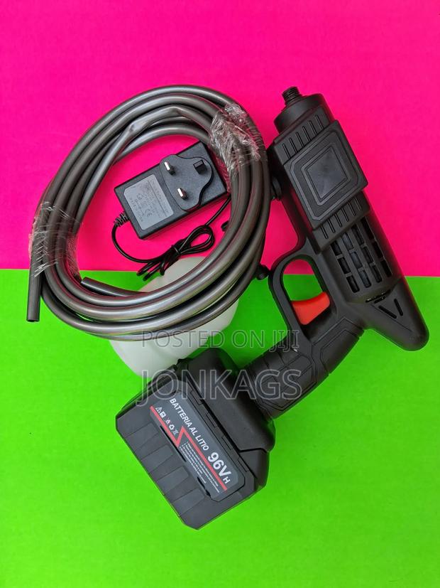 Electric Cordless High Pressure Water Spray Gun Car Washer Gun - thumbnail 13