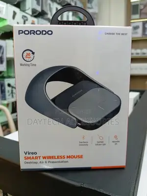 Porodo Bluetooth Detachable Air Mouse - Gray
