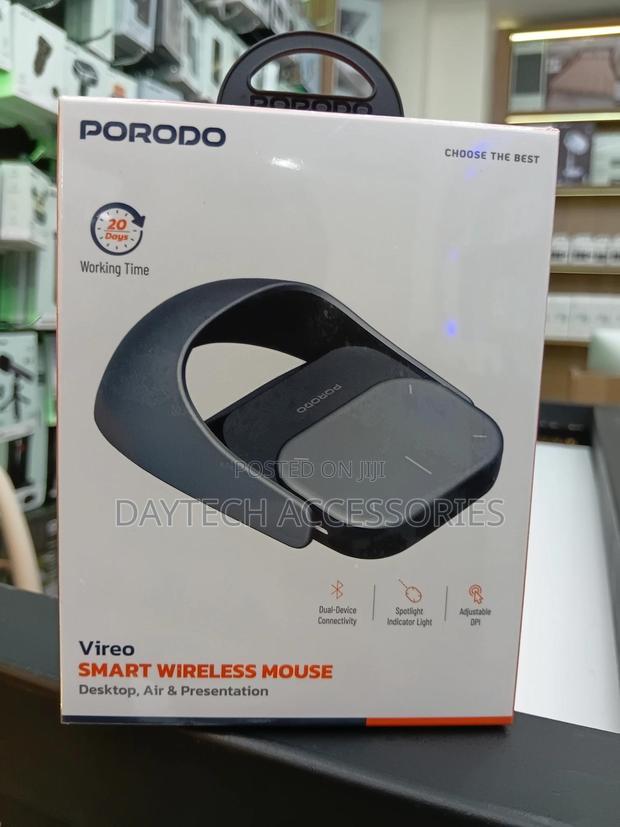 This Is a Porodo Vireo Smart Wireless Mouse and Presentation Clicker - thumbnail 2
