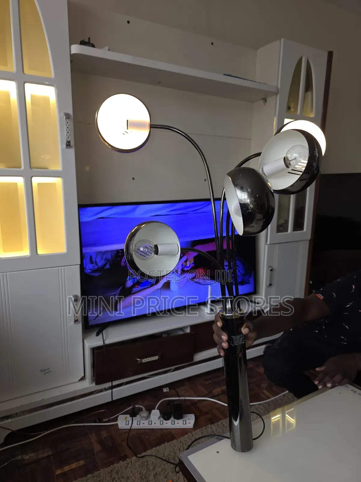 Corner Elegant Stand Lights Decor