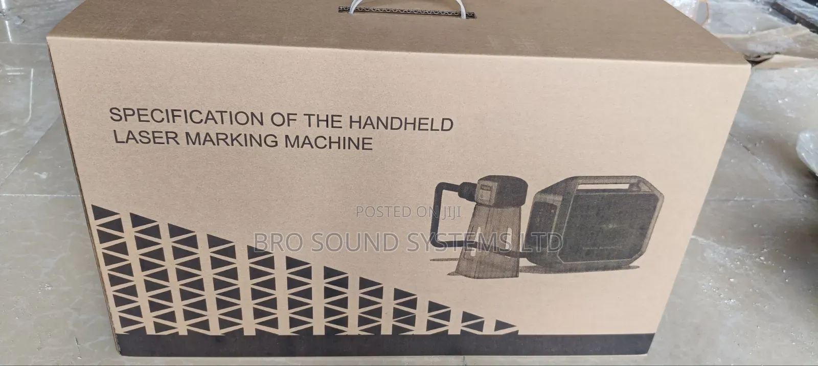 Portable Handheld Fiber Laser Marking Machine