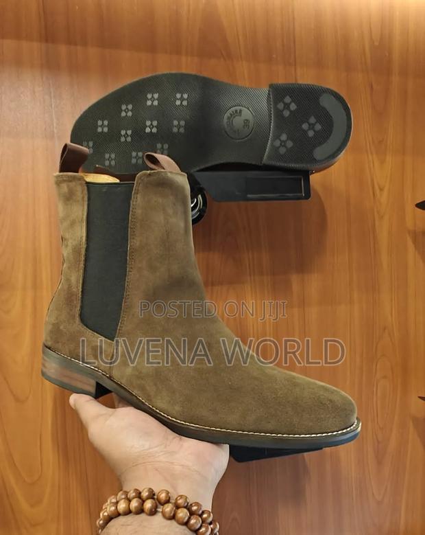 Brown Billionaire Chelsea Boots