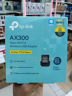 Tp-Link Ax300 Nano Wi-Fi 6 Usb Adapter - Tl-Archer Tx1u