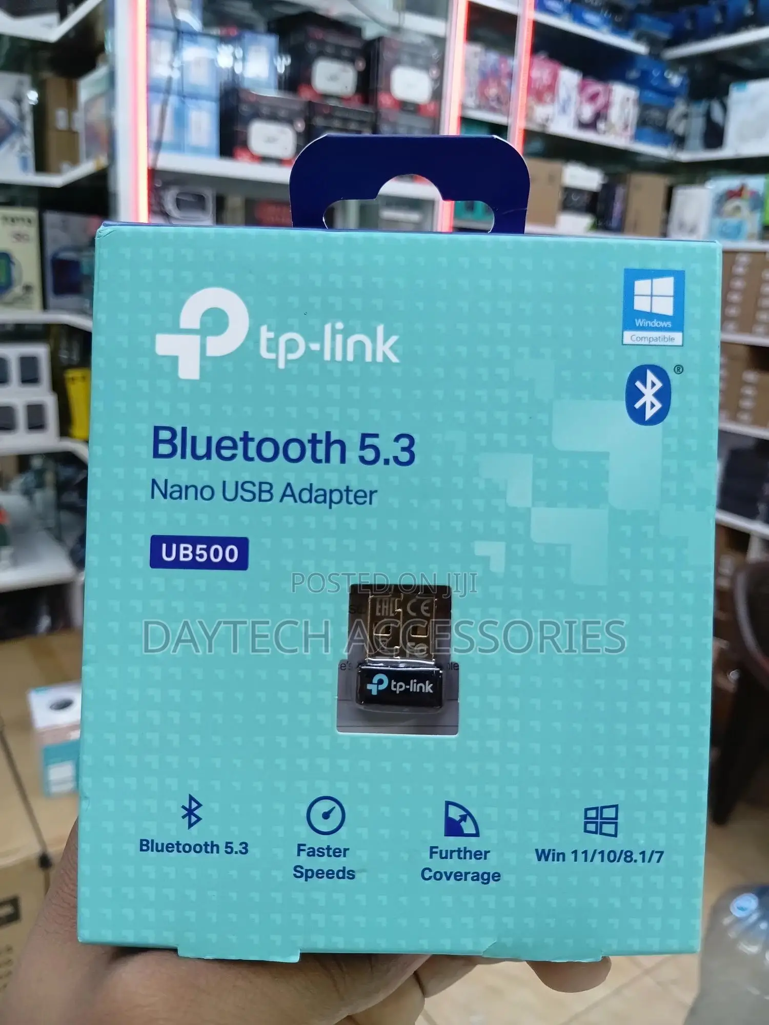Tp-Link Ub500 Bluetooth Dongle 5.3 Nano Usb Adapter - Black