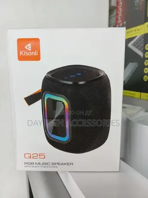 This Is a Kisonli Q25 RGB Music Speaker With a 12w Power Output.