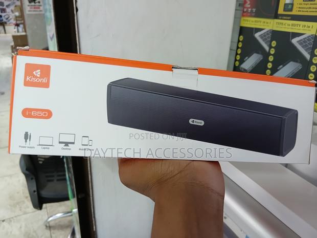 Kisonli I-650 Wired Usb Computer Soundbar Speaker. - thumbnail 2