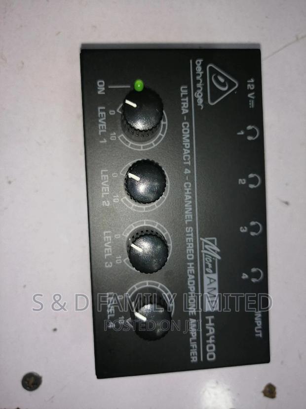 4 Channels Stereo Heaphone Amplifier(Headphone Splitter)