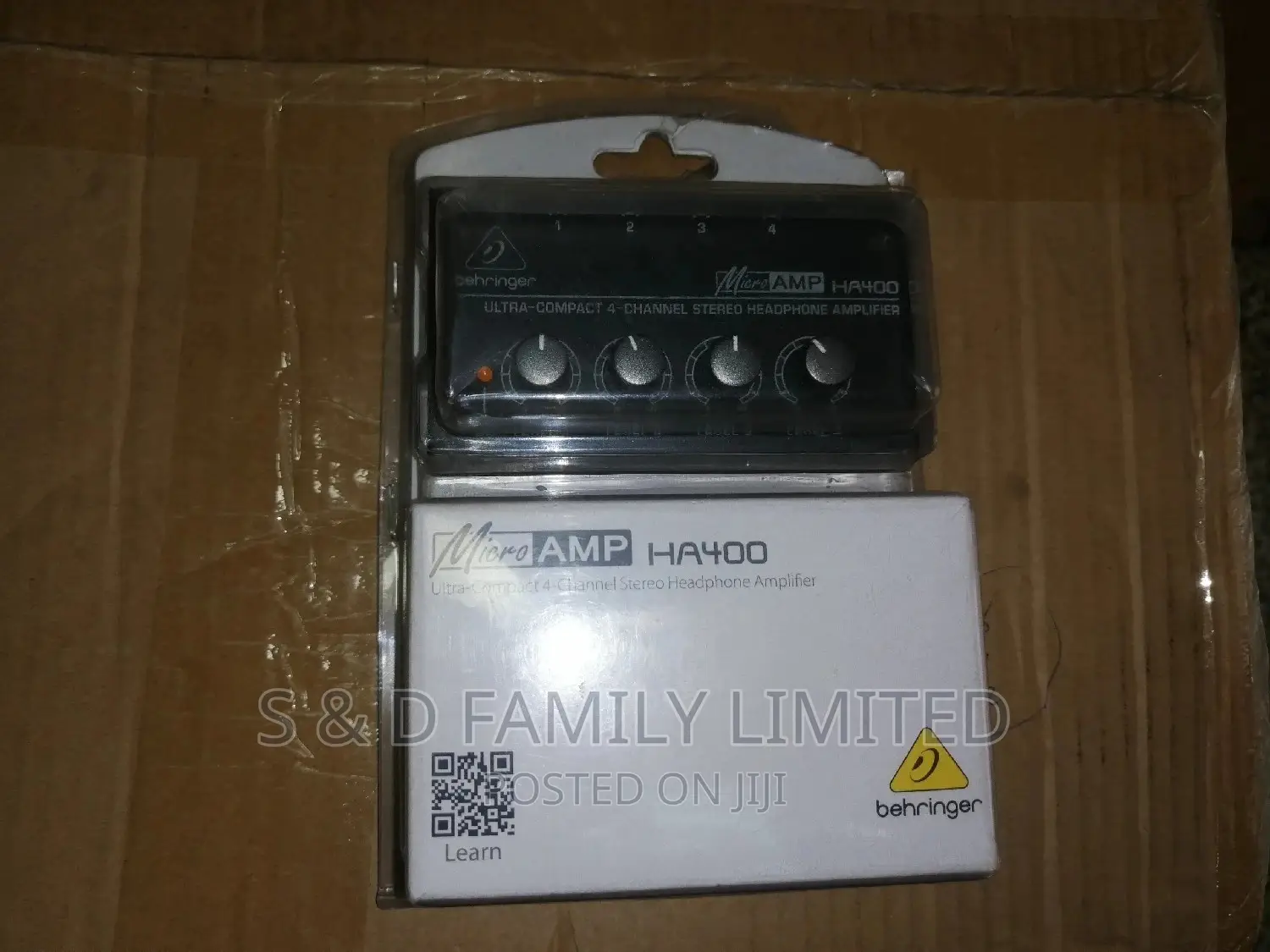 4 Channels Stereo Heaphone Amplifier(Headphone Splitter)