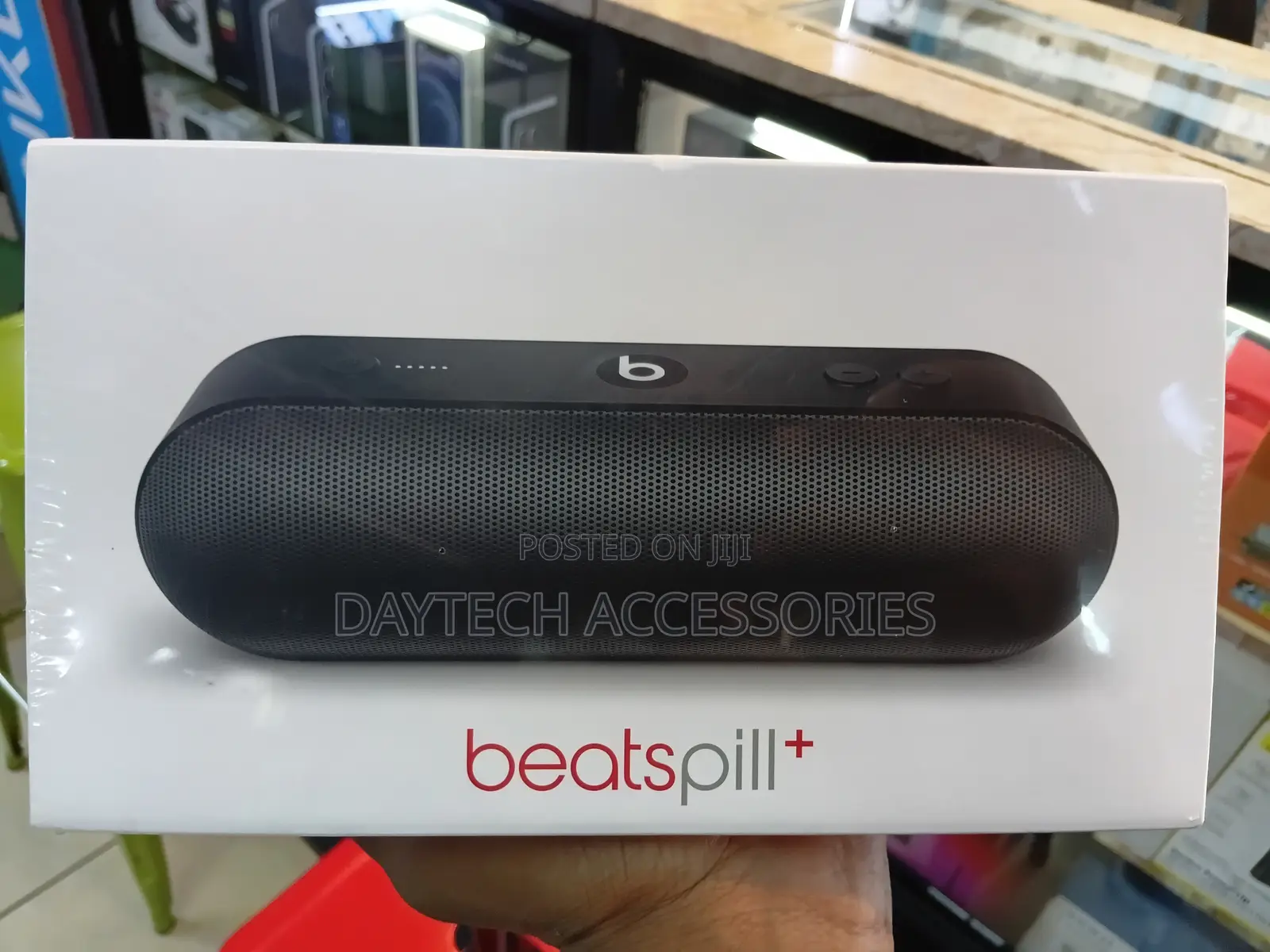 The Beats Pill+ (Beats Pill Plus) Portable Speaker.