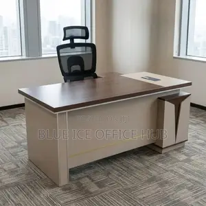 Executive Office Desk With Executive Office Chair