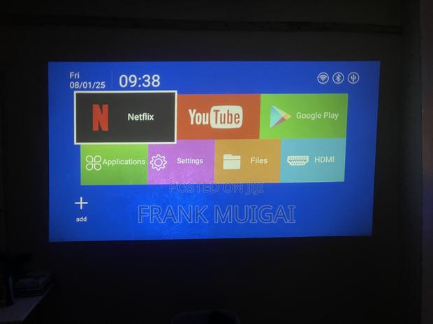 Hy 320 Android Projector - main view