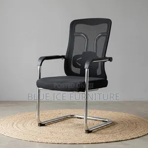 Office Waiting Area Chair With Lumbar Back Support