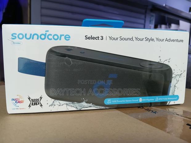 Soundcore Select 3 Portable Outdoor Bluetooth Speaker - Black - thumbnail 3