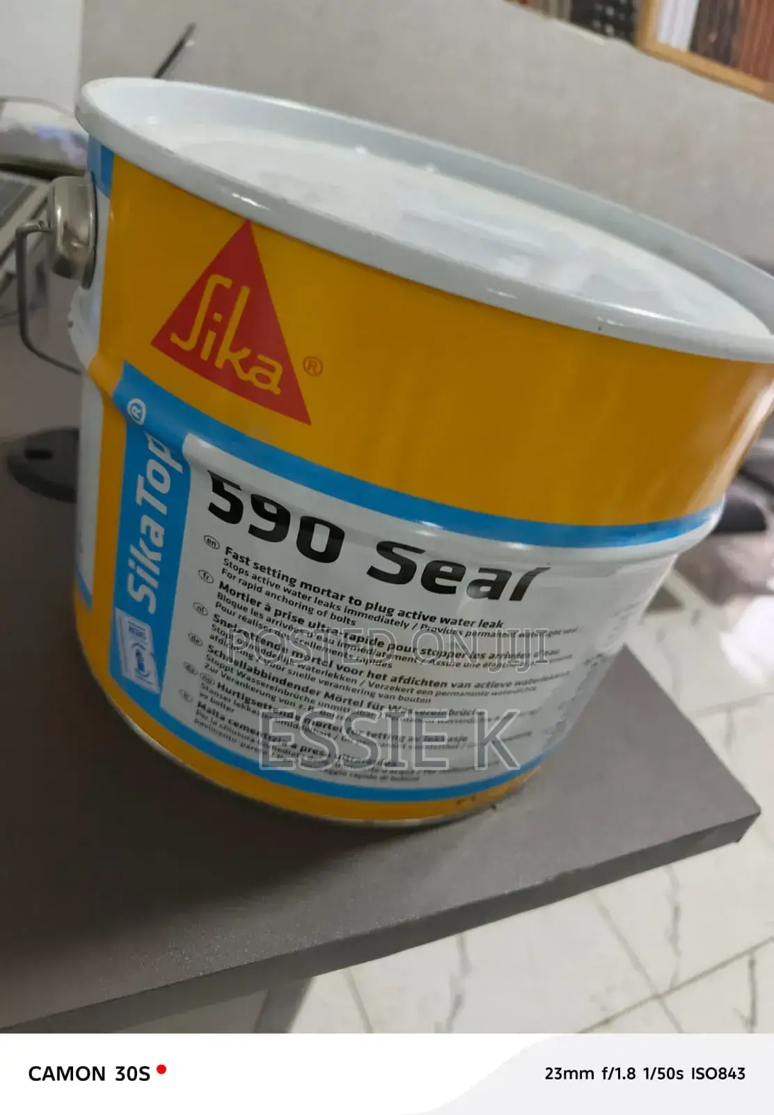 Rapid Setting Sikatopseal 590 Plug
