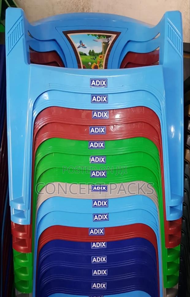Adix Flower Deco Plastic Arm Chair
