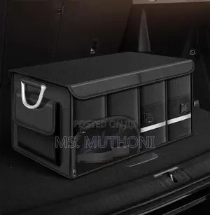 Collapsible Car Trunk / Boot Organizer With Shoe Compartment