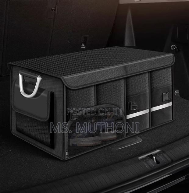 Collapsible Car Trunk / Boot Organizer With Shoe Compartment - thumbnail 3