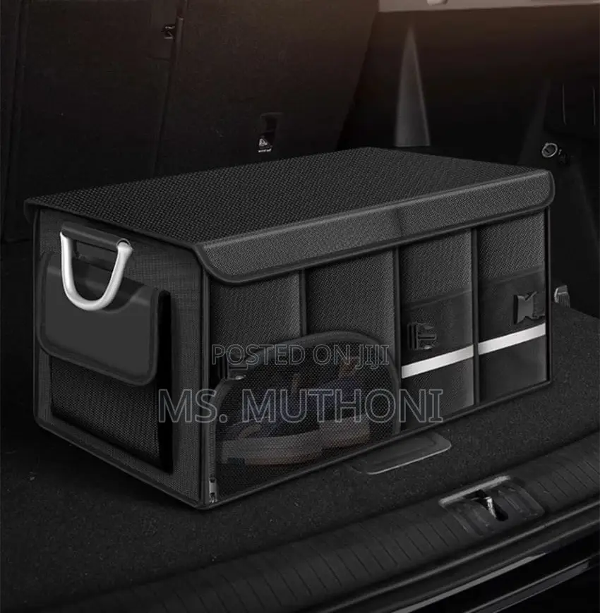 Collapsible Car Trunk / Boot Organizer With Shoe Compartment