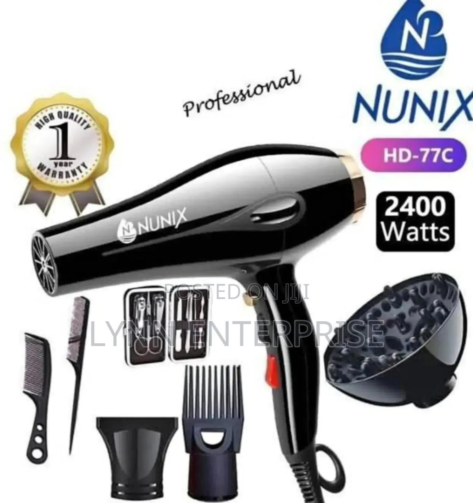Nunix Hd-77c Commercial Hair Dryer