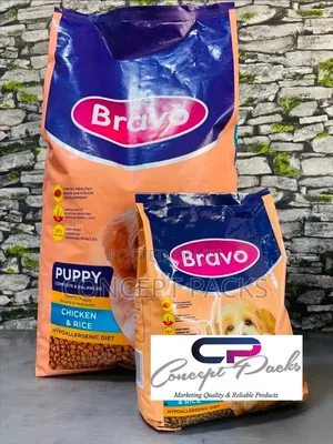 15kgs Bravo Puppy Food – Chicken Rice.