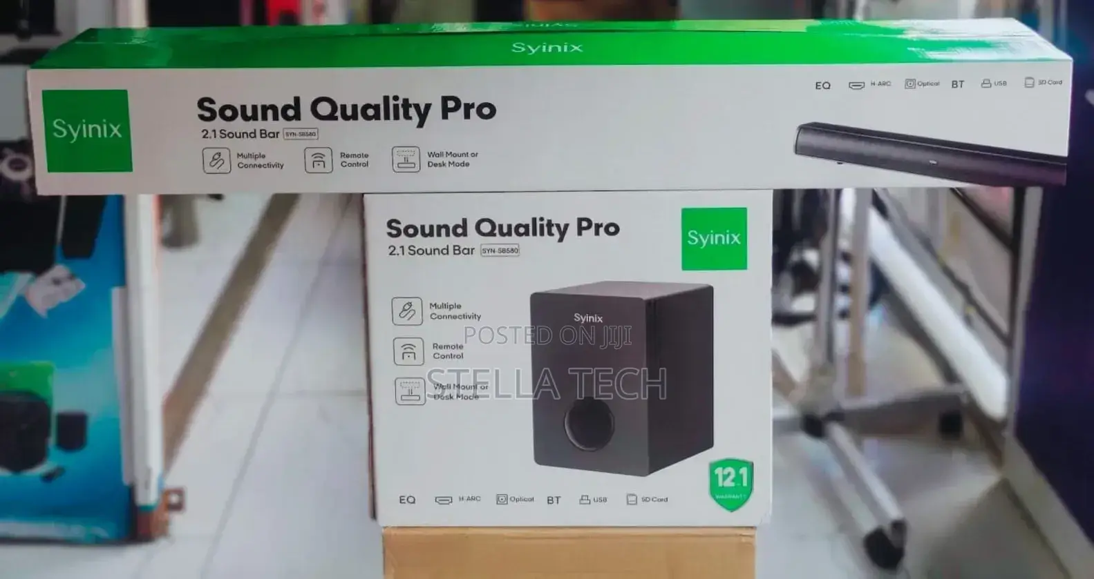 Syinix Soundbar Model Syn-580 Bluetooth Usb/Sd Card Slot