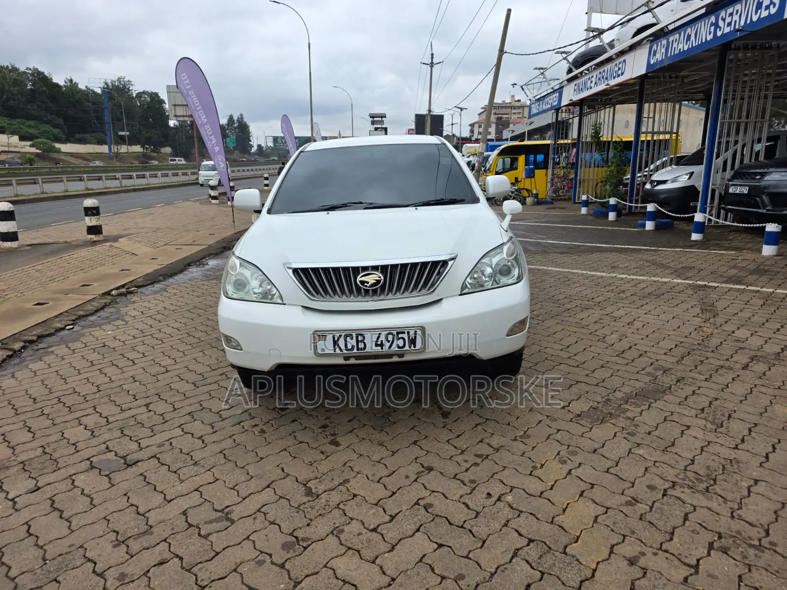 Toyota Harrier 2007 White