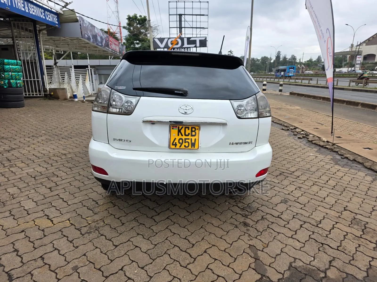Toyota Harrier 2007 White